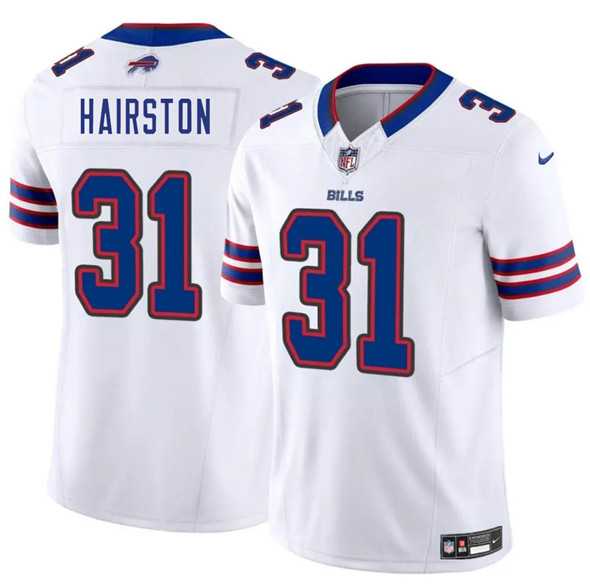 Men & Women & Youth Buffalo Bills #31 Maxwell Hairston White 2025 Draft F.U.S.E. Vapor Untouchable Limited Stitched Jersey